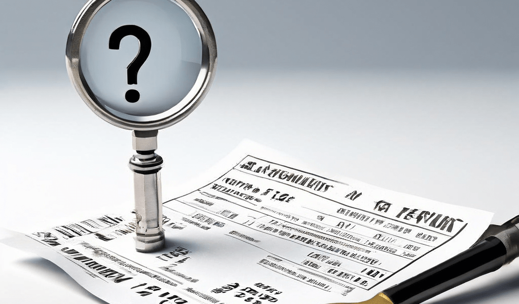 정보가 누락된 찢어진 주차 위반 딱지와 돋보기, 물음표가 함께 배치되어 문제 상황을 상징하고 효과적인 전략 수립의 필요성을 강조하는 이미지입니다.