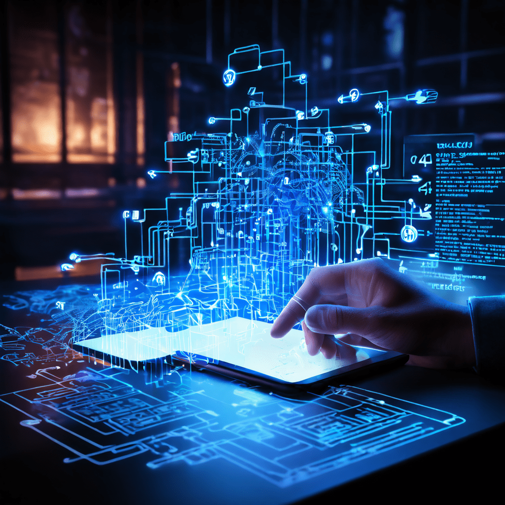 대출 신청서 위에서 망설이는 손과 함께 사용자의 위치와 연락처 같은 과도한 개인정보가 빛나는 형태로 침습적으로 흘러나와 데이터 유출 위험을 시각화한 이미지입니다.