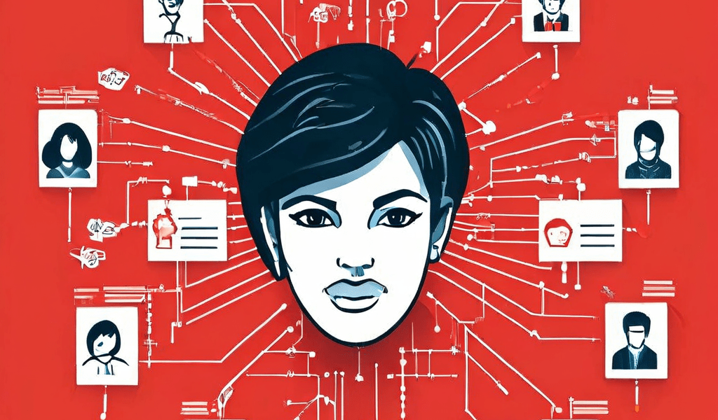 가짜 친구 프로필로 시작된 피싱 사기의 진행 과정을 데이터 유출, 웹캠 해킹, 협박으로 이어지는 시스템 다이어그램으로 설명하는 이미지입니다.