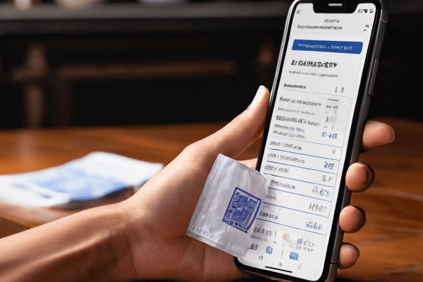 불량 제품 사진이 담긴 스마트폰 옆에 영수증을 배치하는 소비자의 손이 소비자 권리 보호를 위한 증거 수집의 중요성을 상징적으로 보여줍니다.