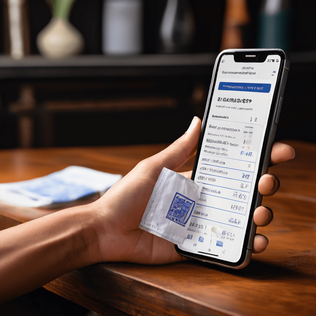 불량 제품 사진이 담긴 스마트폰 옆에 영수증을 배치하는 소비자의 손이 소비자 권리 보호를 위한 증거 수집의 중요성을 상징적으로 보여줍니다.