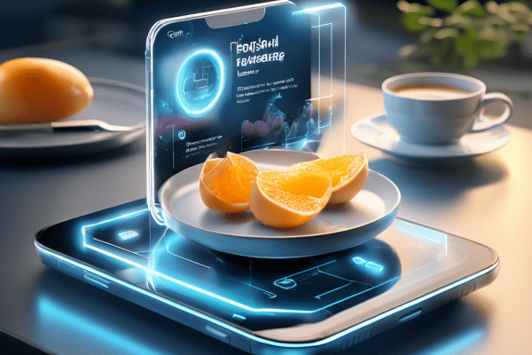 Futuristic digital dashboard interface with glowing data paths and secure cloud workflow representing a morning check-in platform...