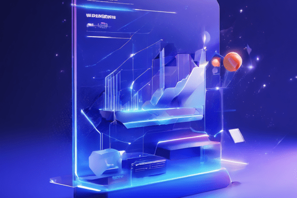 Futuristic digital service interface showing layered data flow and secure bet slip recheck between two user posts in a match...