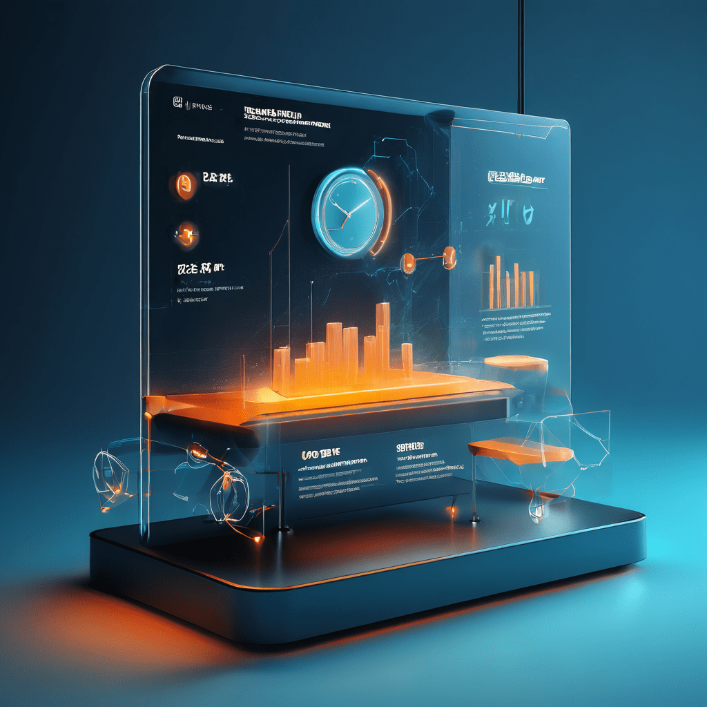 Premium digital interface abstract showing a secure online service flow with layered data paths and a closed table result timing...