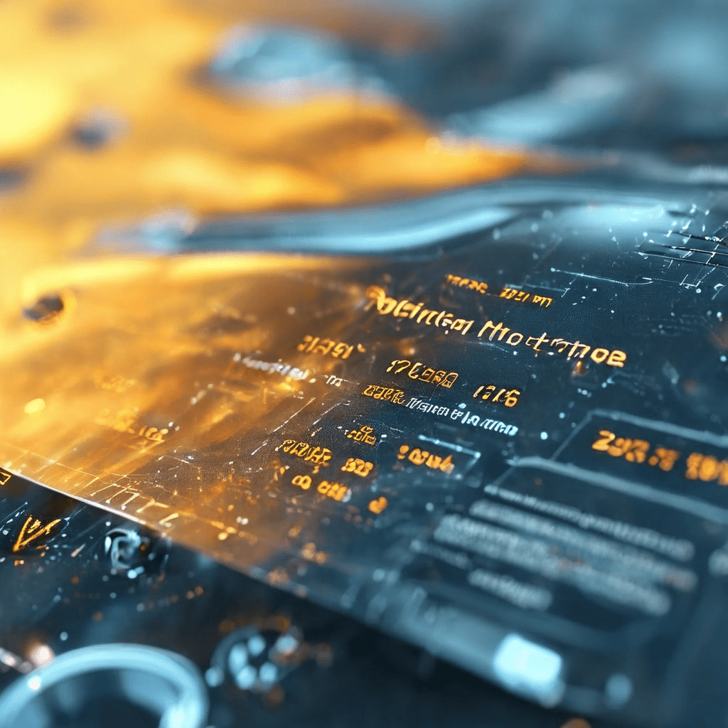 Futuristic digital interface showing domain registration date verification with layered data flows and secure cloud service...